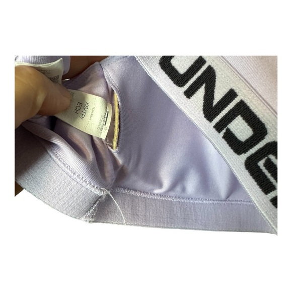 ✨3/$20✨ Under Armour Purple Crossback Strappy Low Sports Bra. Size Women’s XS - Picture 5 of 10